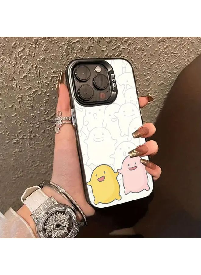 Cartoon Animation Phone Case For iPhone 15 Black Protective Cover - Image 1